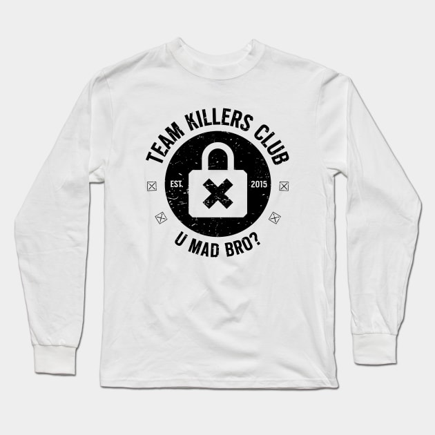 Team Killers Club (black) Long Sleeve T-Shirt by Roufxis